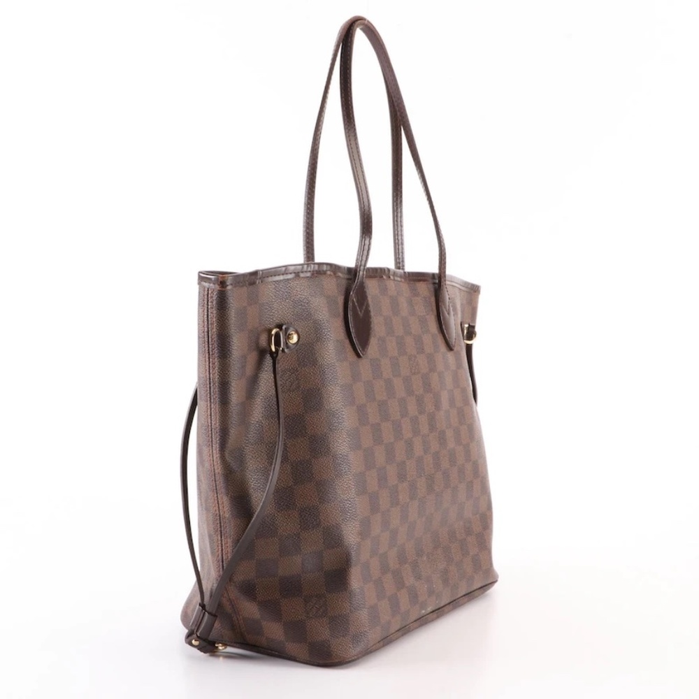 Louis Vuitton Neverfull MM in Damier Ebene Canvas - Picture 8 of 12